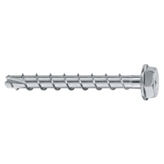 Schraubanker / Betonschraube 6mm, Sechskant Schlüsselweite 13 und T30 Torx, Länge: 60mm