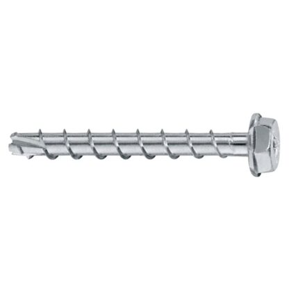 Schraubanker / Betonschraube 6mm, Sechskant Schlüsselweite 13 und T30 Torx, Länge: 60mm