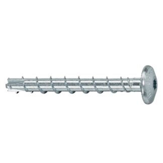 Schraubanker / Betonschraube 6mm, Linsenkopf mit T30 Torx, Länge: 40mm